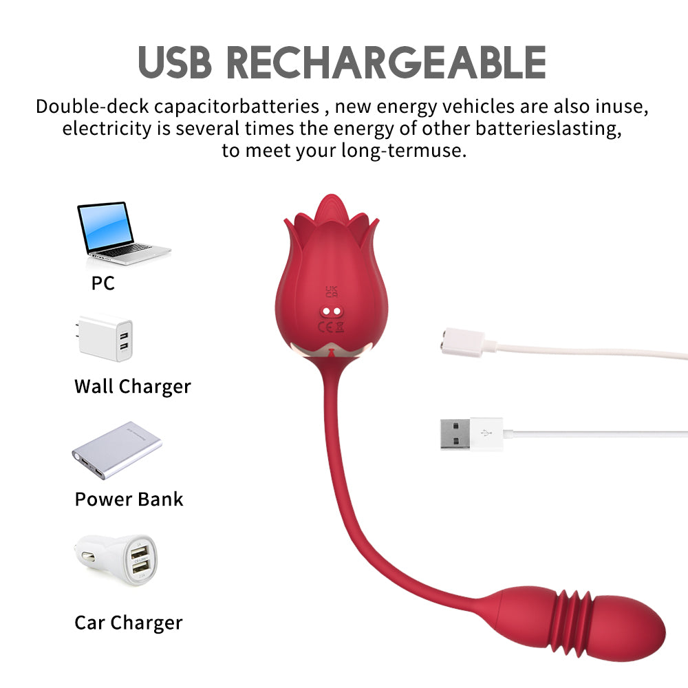 HGOD II Tongue licking stimulates point c vibration stimulates G point vibrator (7)
