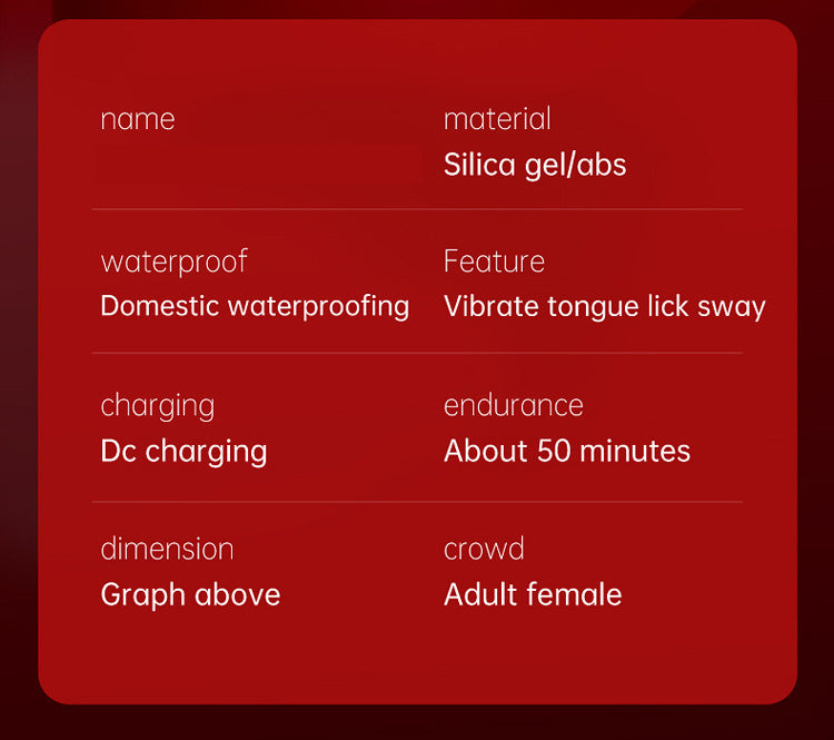 Kiss from a Rose Pro Red Lips 2 generation vibrate tongue lick sway female sex toy16