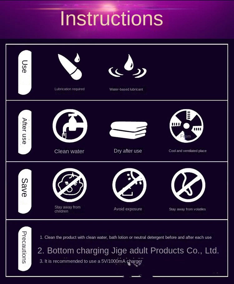 LUOGE Speeds vagina vibrator Masturbator G-Spot Magic Wand-1