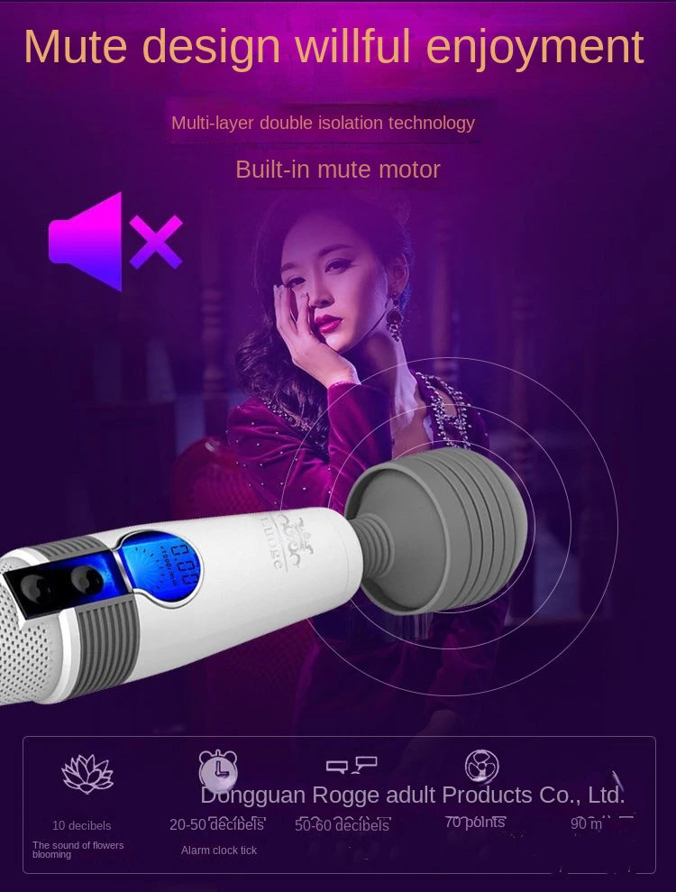 LUOGE Speeds vagina vibrator Masturbator G-Spot Magic Wand-10