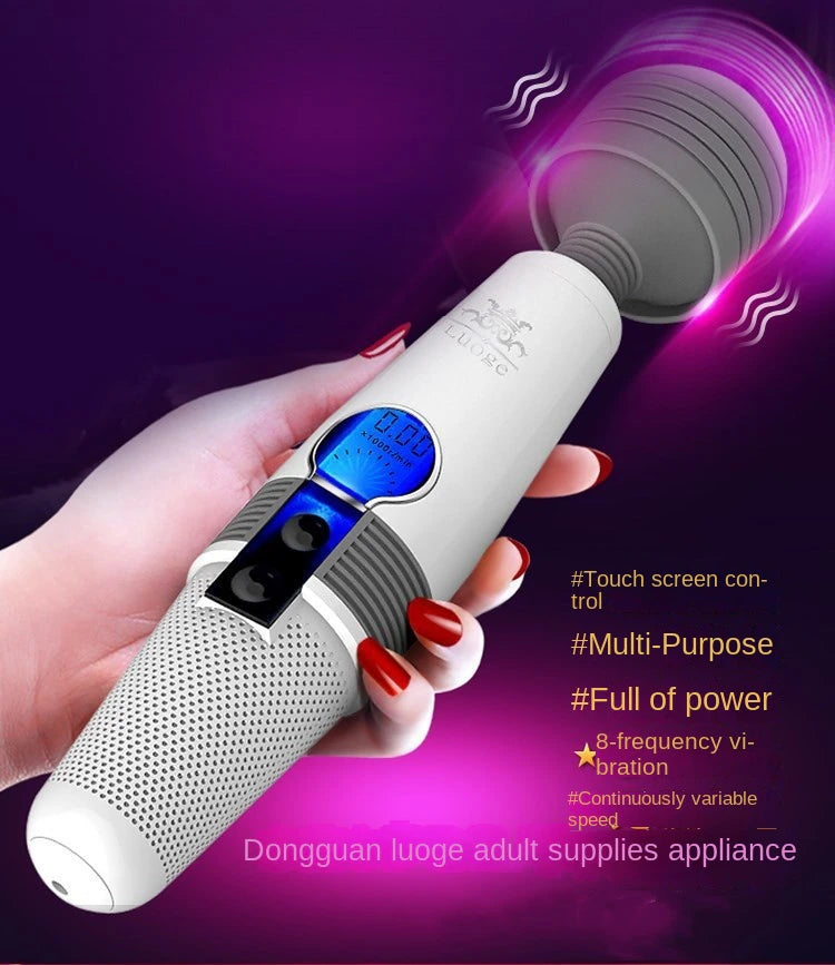 LUOGE Speeds vagina vibrator Masturbator G-Spot Magic Wand-2