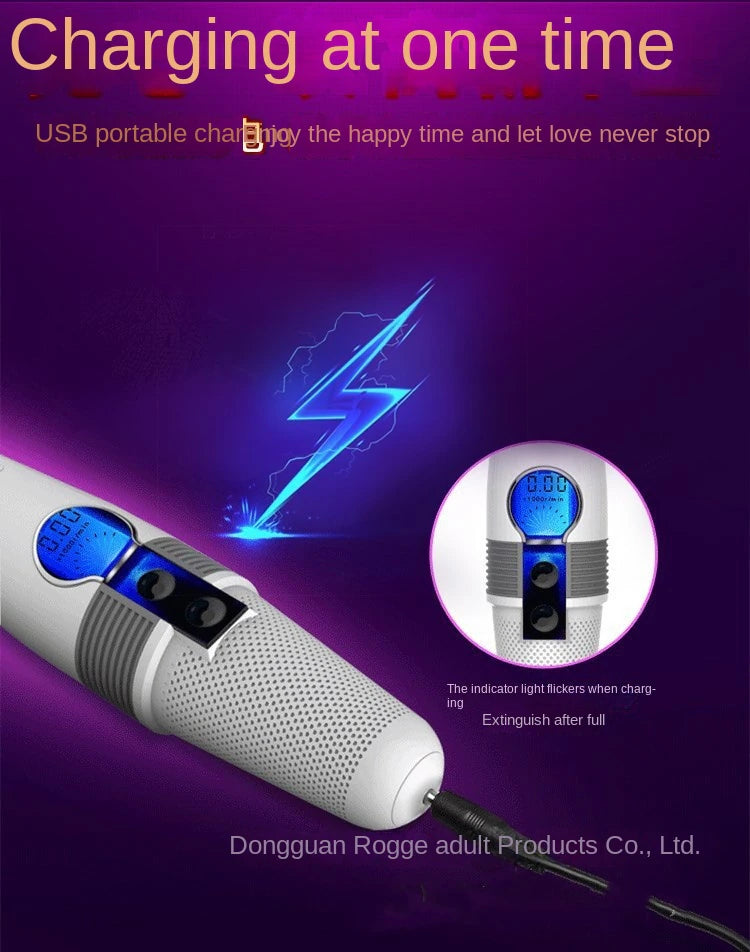 LUOGE Speeds vagina vibrator Masturbator G-Spot Magic Wand-9