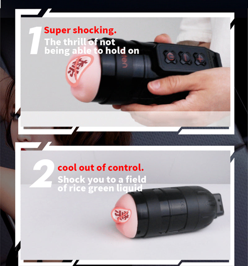 Leten Grenade APP Remote Control Vibrating Male Masturbators-6