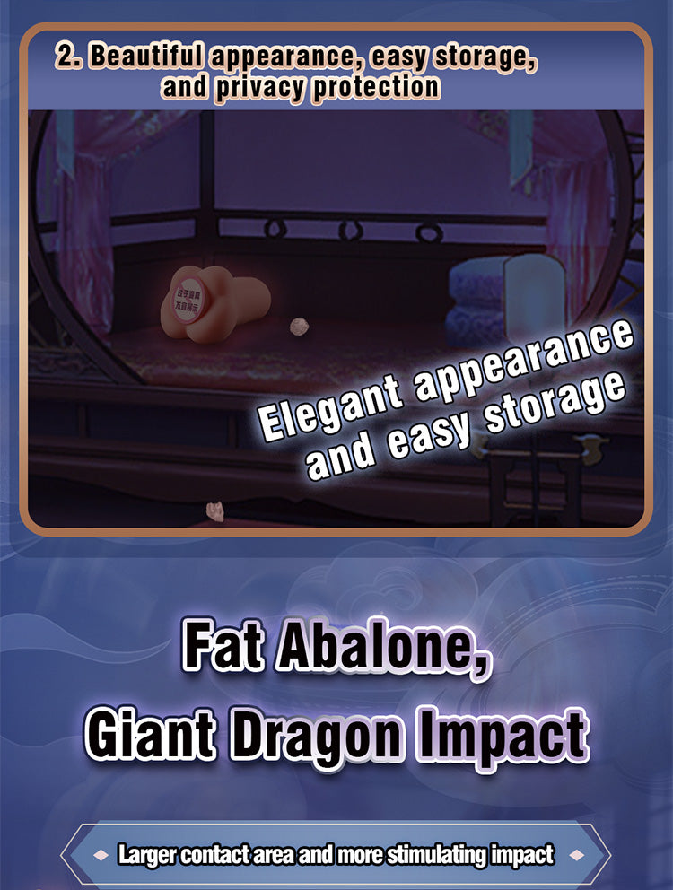 Lulu Male Masturbation cup G-point stimulation honey bean suction cup12