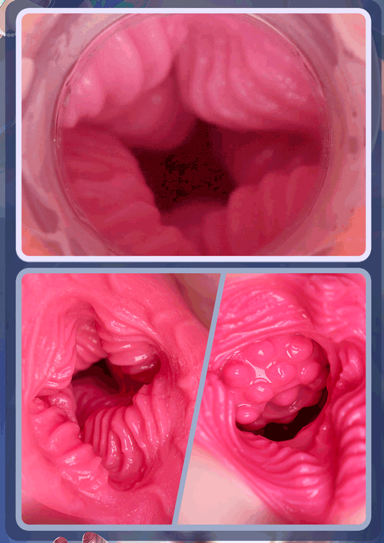 Lulu Male Masturbation cup G-point stimulation honey bean suction cup7