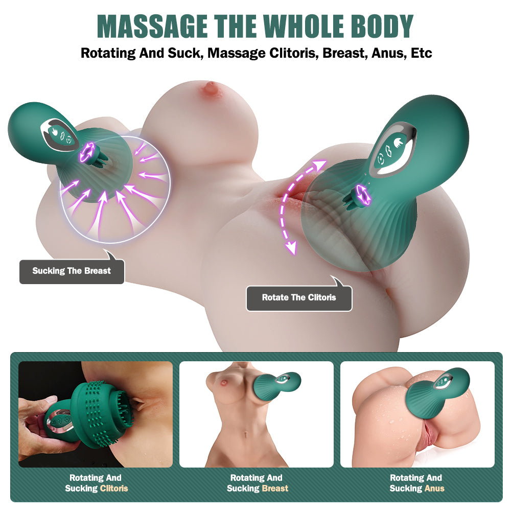 Milu cup Nipple G clit teasers auto-sucking rotating Breast aspirator (3)