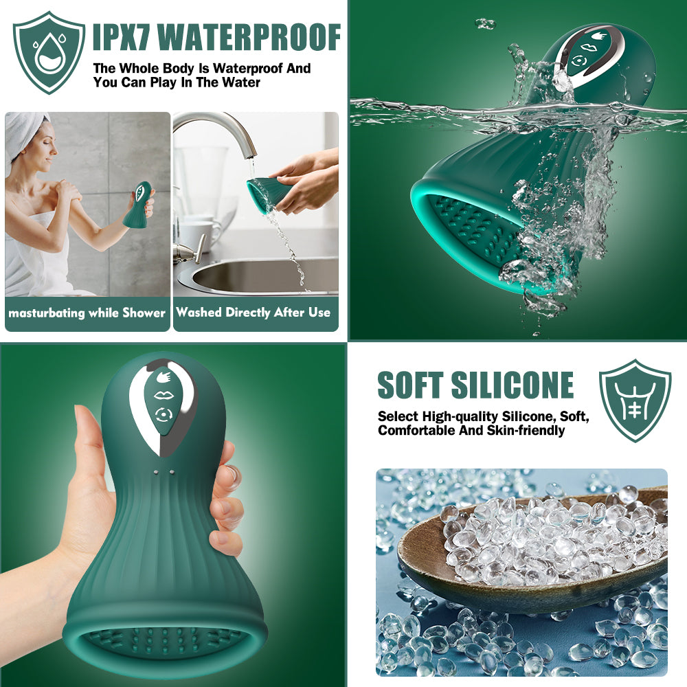 Milu cup Nipple G clit teasers auto-sucking rotating Breast aspirator (9)