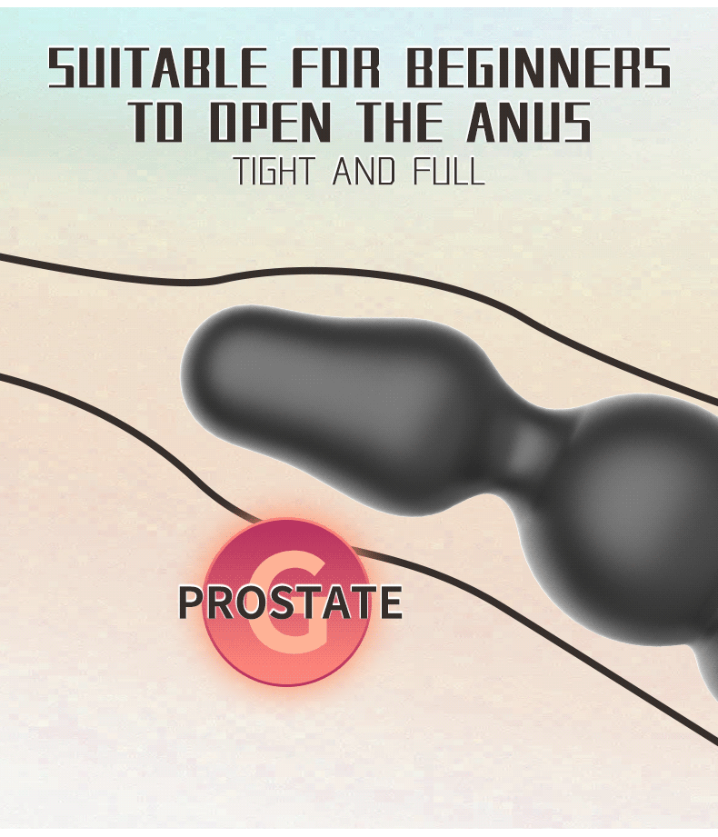 Touch Girl Y-SHI Remote prostate massager locking ring Noice anal orgasm (3)
