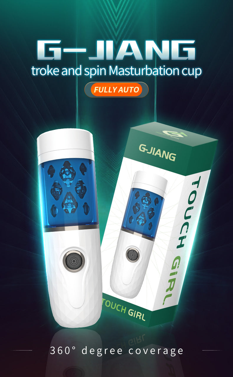 Touch gril G-Jiang Troke and spin Masturbation cup Fully Auto (1)