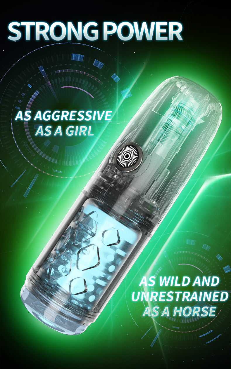 Touch gril G-Jiang Troke and spin Masturbation cup Fully Auto (9)