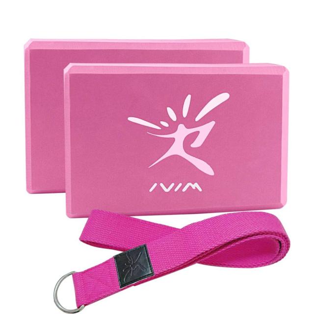 Yoga Blocks Yoga Stretch Strap Set Fitness Exercise Pilates Fitness Bodybuilding Workout GymTraining  Blocks Stretch Belts EVA