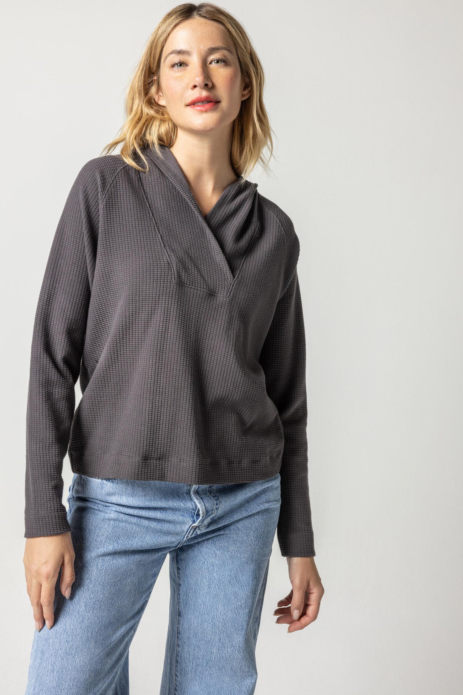 Lilla P | Shawl Collar Hoodie