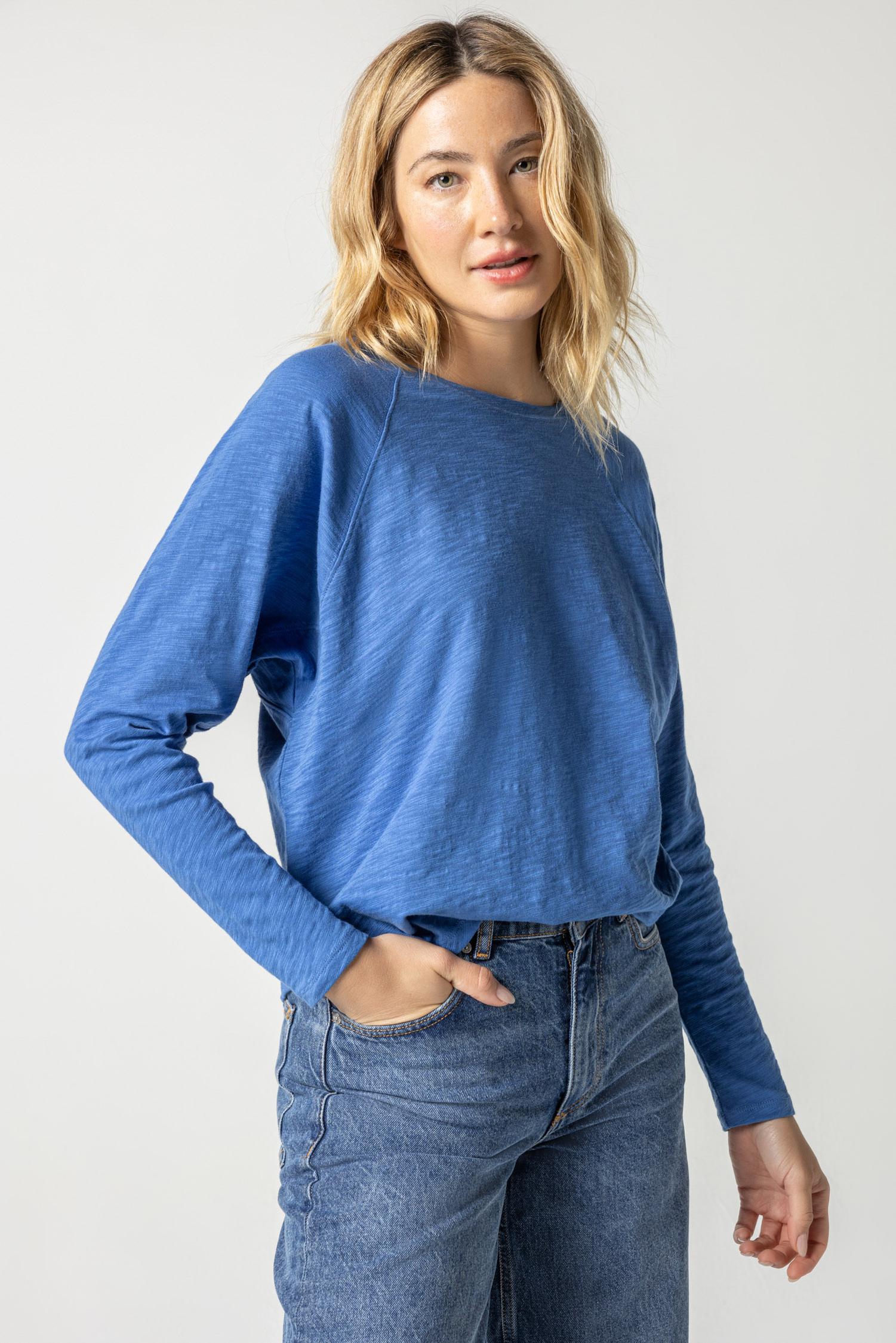 Lilla P | Long Sleeve Gusset Boatneck