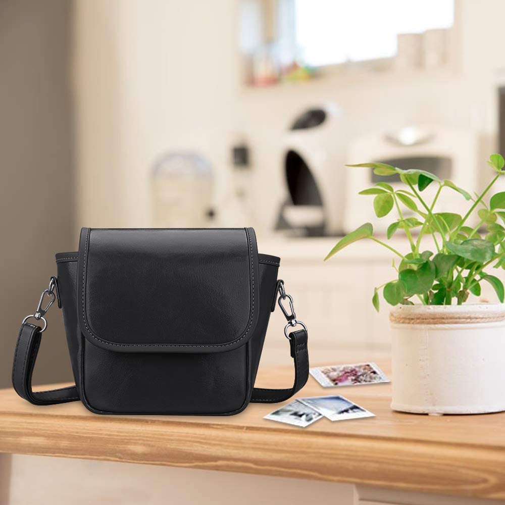 Polaroid OneStep+/OneStep 2 VF Vegan Leather Carrying Bag | Fintie