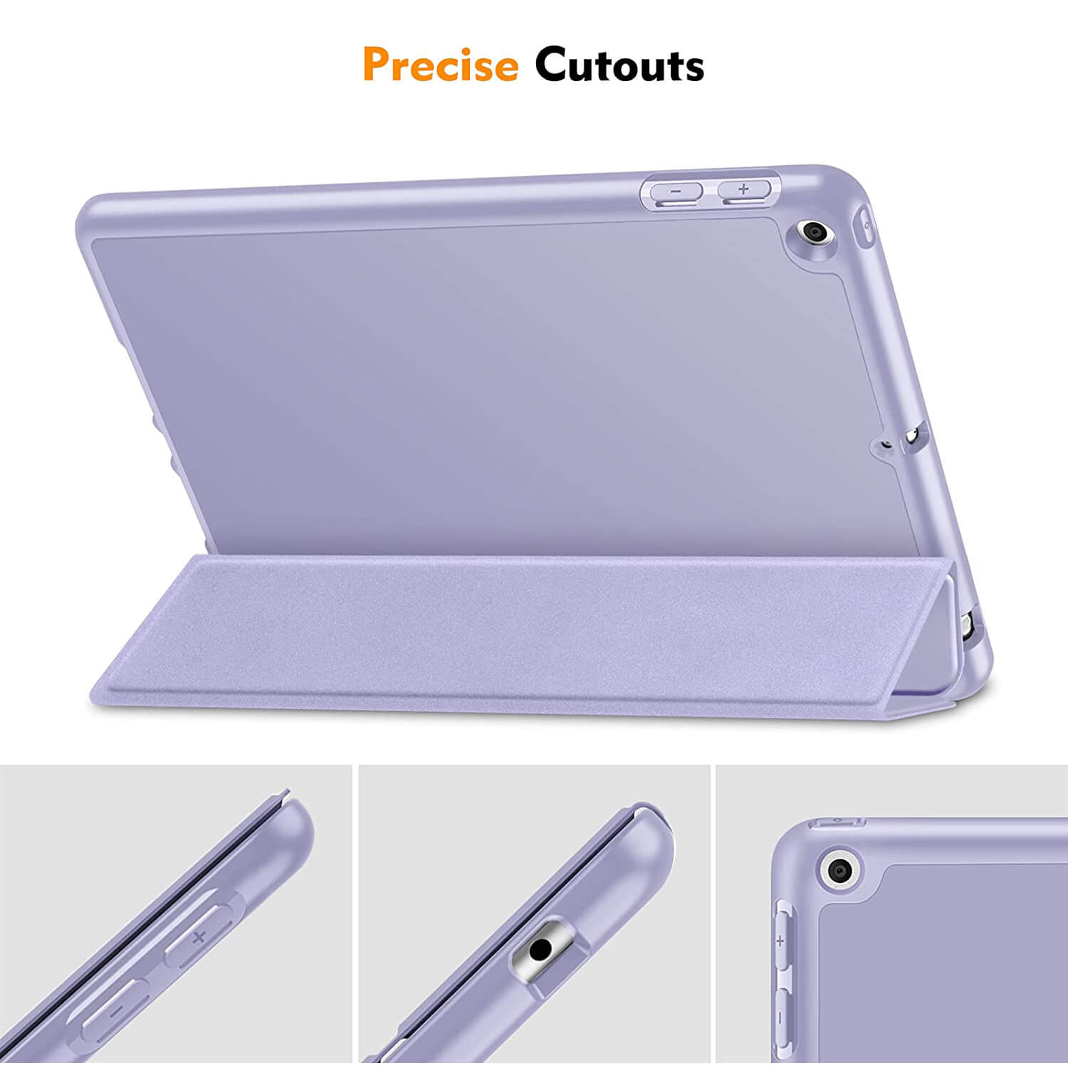 iPad 9 (2021) / iPad 8 / iPad 7 Soft TPU Stand Back Case | Fintie