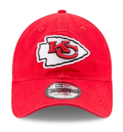 New Era Kansas City Chiefs NFL Core Classic 9TWENTY Adjustable Adult Hat Red