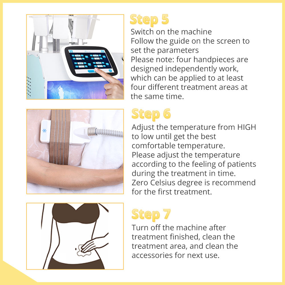 how to use Cool Sculpting Machine