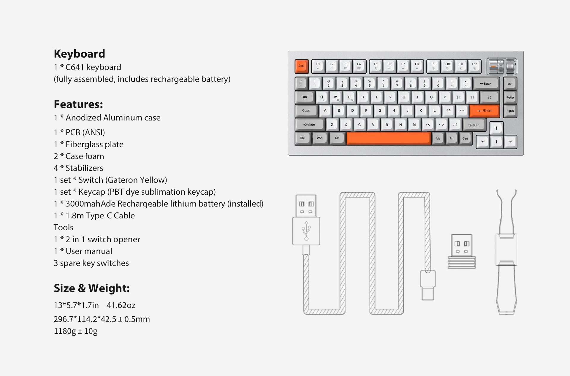 ProSpectrum Mechanical Keyboard Set