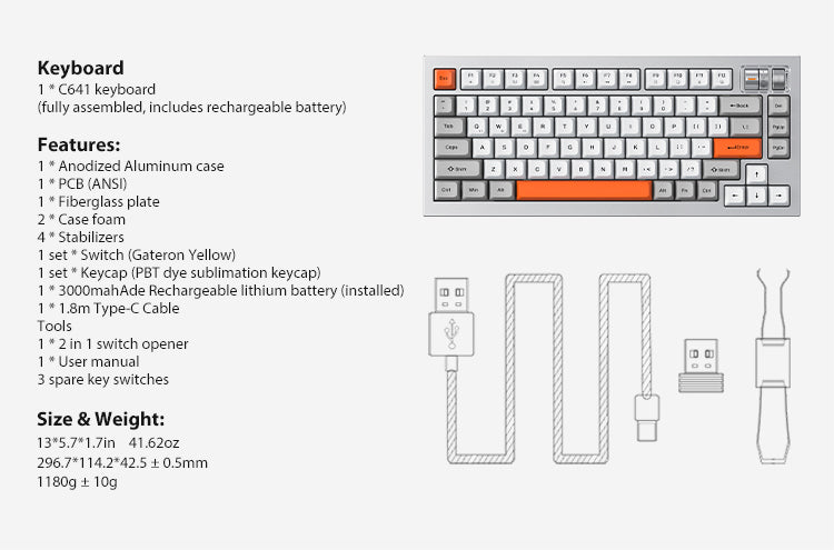 ProSpectrum Mechanical Keyboard Set