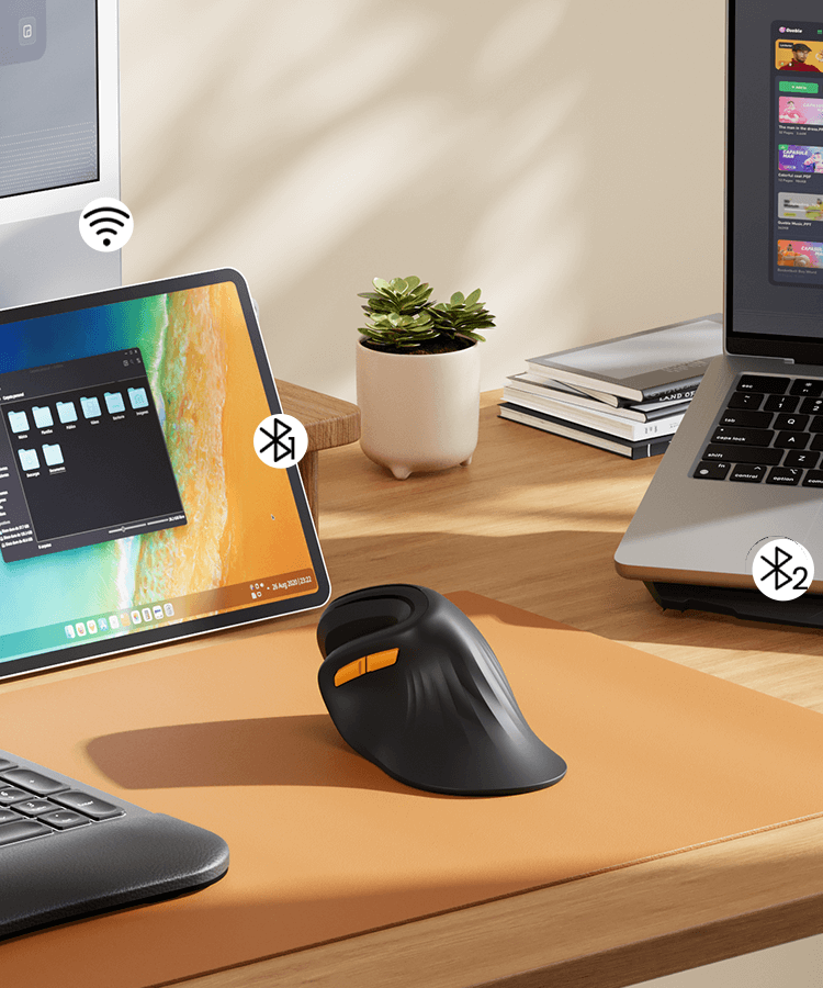 EM11 NL Bluetooth Ergonomic Vertical Mouse