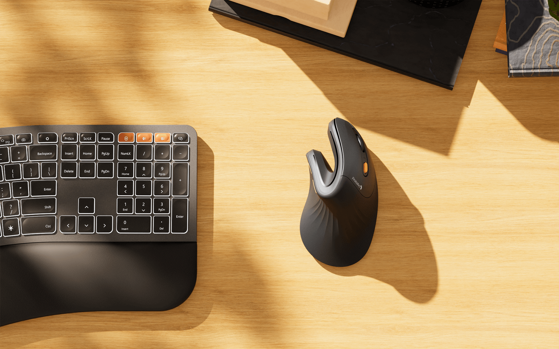 EM11 NL Bluetooth Ergonomic Vertical Mouse