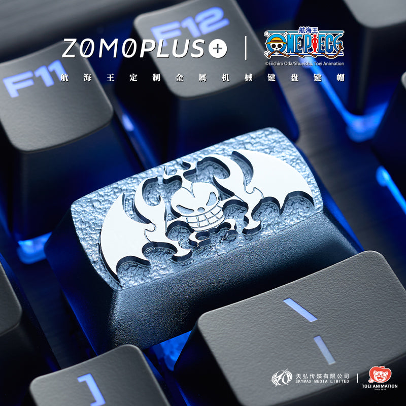 ZOMOPLUS X ONE PIECE Gecko Moria Aluminum Artisan Keycap