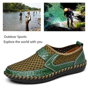 New Mens Outdoor Water Shoes breathable Flat Sandals