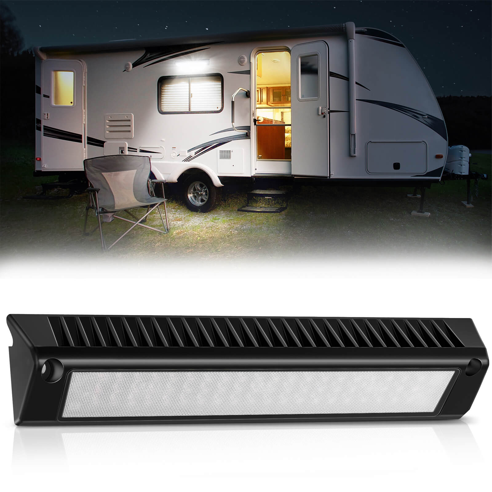 Upgraded RV Porch Light 9