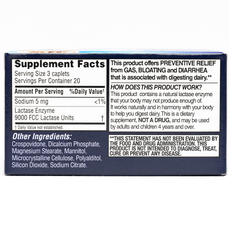 Dairy Aid -  Lactase Enzyme