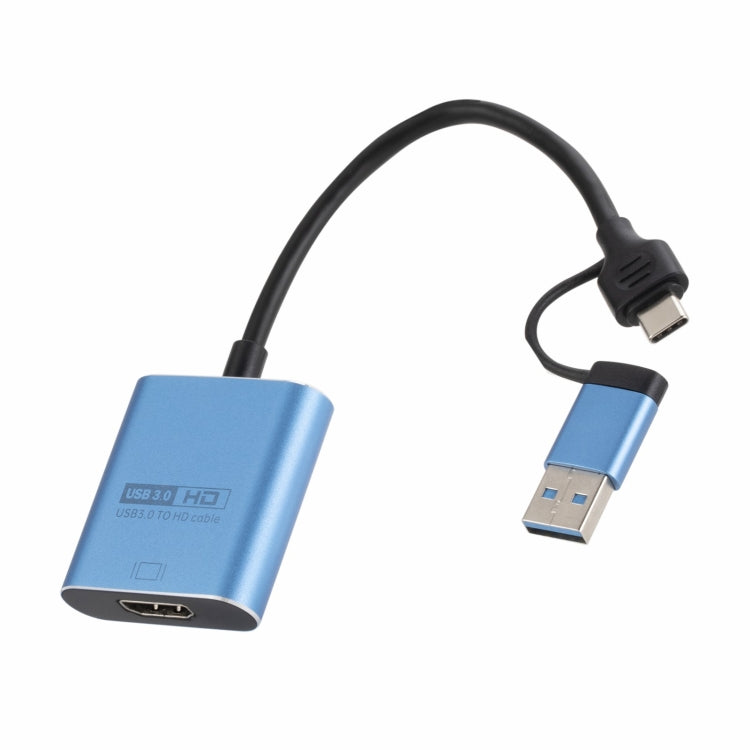 V05B USB + USB-C / Type-C to HDMI Adapter Cable