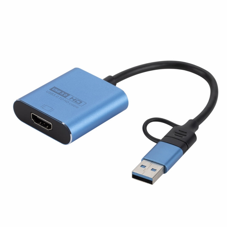 V05B USB + USB-C / Type-C to HDMI Adapter Cable