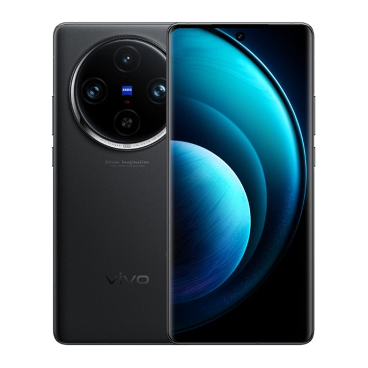 vivo X100 Pro, 16GB+1TB, Face ID / Fingerprint Identification, 6.78 inch Android 14 OriginOS 4 Dimensity 9300 Octa Core 3.25GHz, OTG, NFC, Network: 5G(Black)