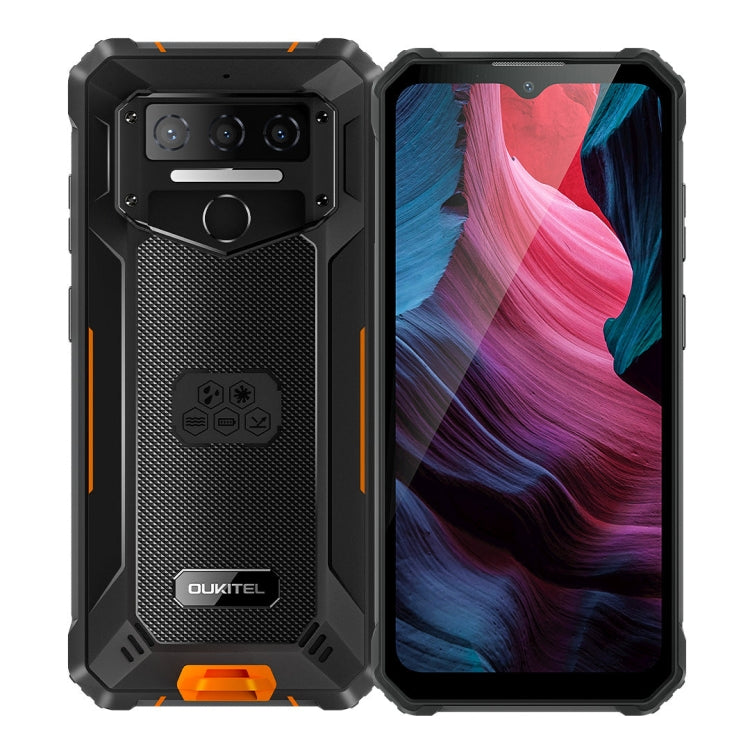 [HK Warehouse] Oukitel WP23 Pro, 8GB+128GB, IP68/IP69K, 6.52 inch Unisoc T606 Octa-core, NFC, Network: 4G(Orange)