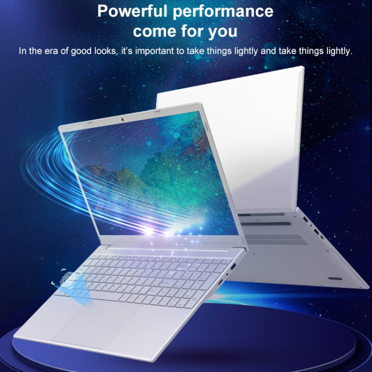 V8 15.6 inch Ultrathin Laptop, 32GB+2TB, Windows 10 Intel Processor N95 Quad Core(Silver)