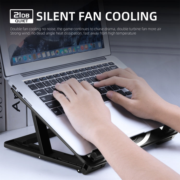 HAWEEL Gaming RGB Laptop Cooler Desk Stand