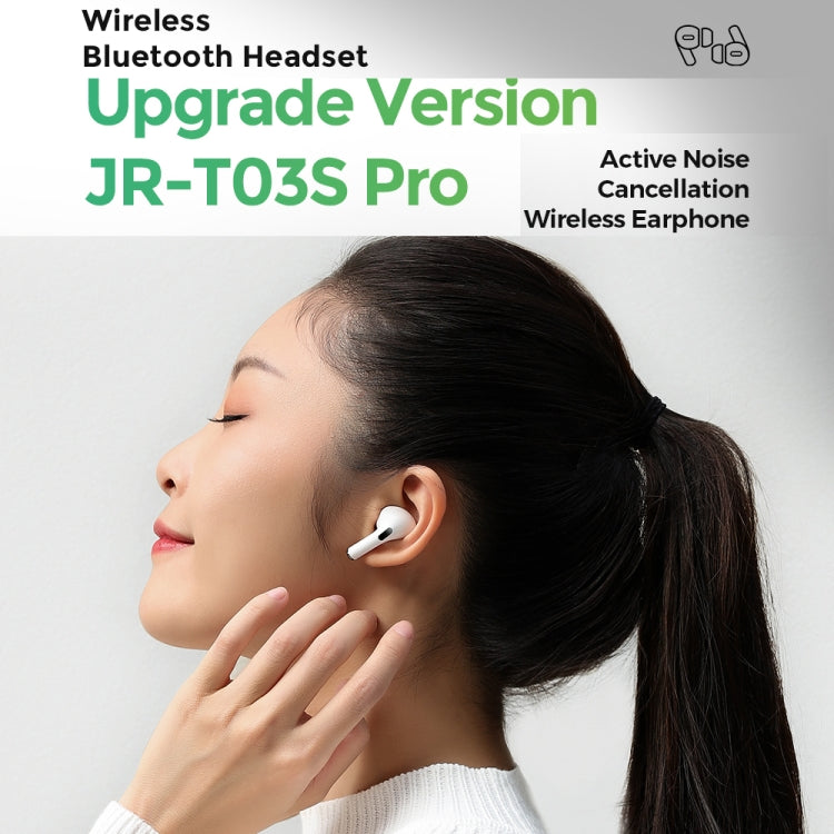 JOYROOM JR-T03S Pro Bluetooth 5.0 ANC TWS Noise Cancelling Bluetooth Earphone with Charging Box