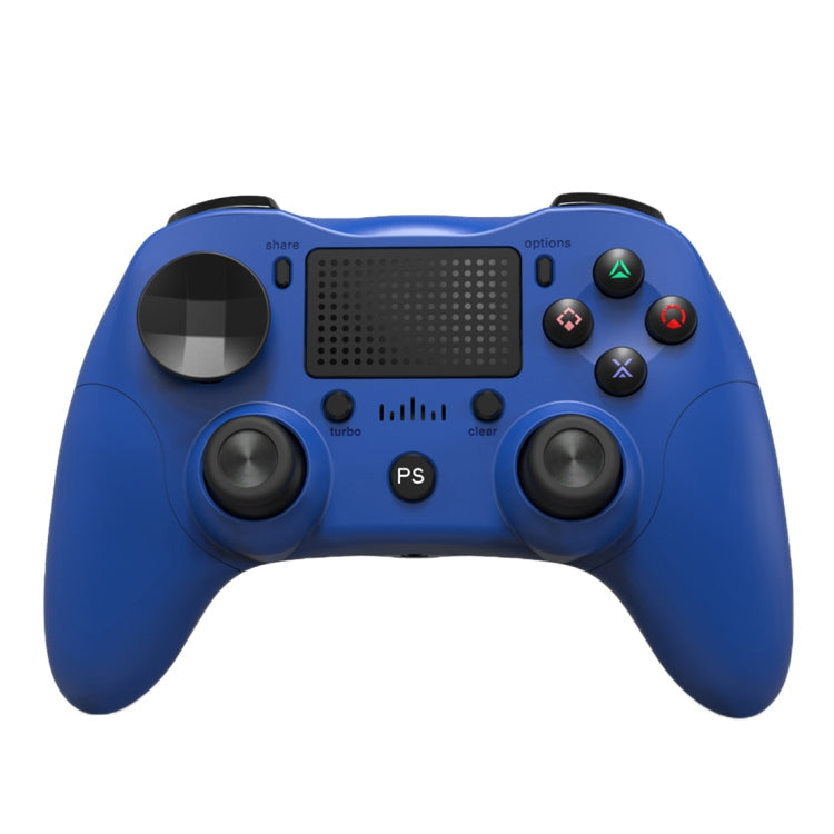 P912 Wireless Bluetooth Game Handle Controller for PS4 / PC(Blue)