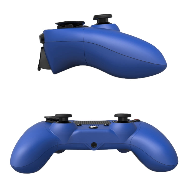 P912 Wireless Bluetooth Game Handle Controller for PS4 / PC(Blue)