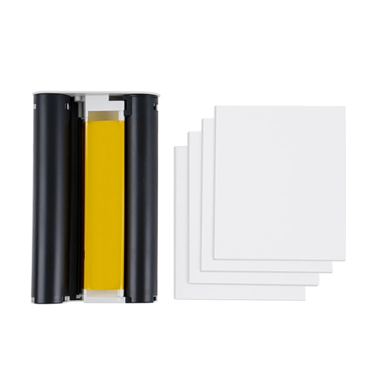 Original Xiaomi Mijia 1S Mini Automatic Pocket Photo Printer 3 inch Adhesive Photo Paper for PC5841 (White)