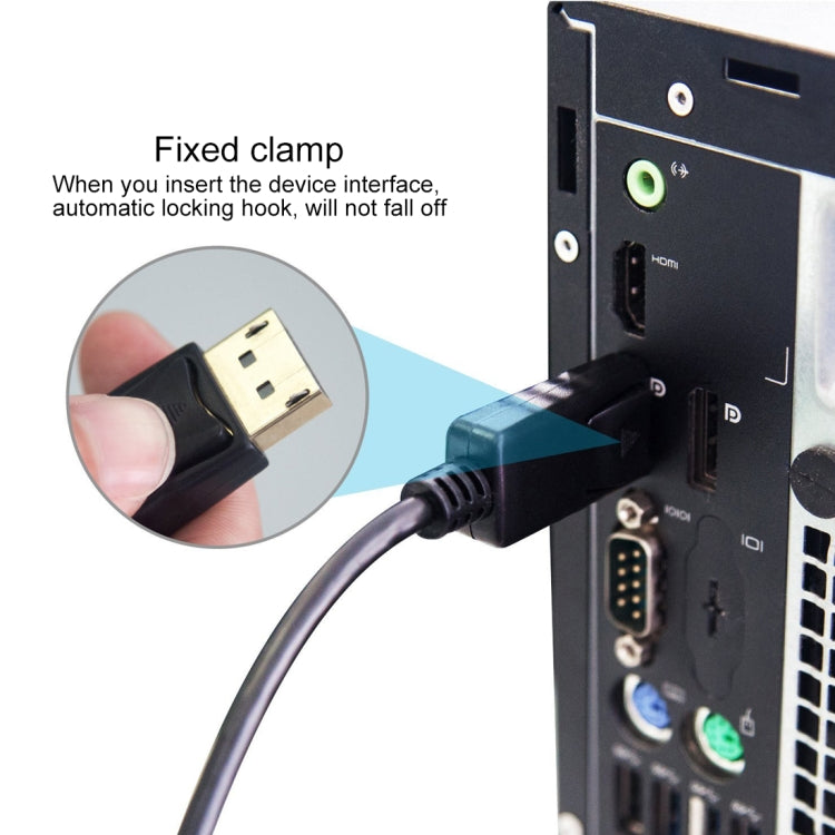 DisplayPort Male to HDMI Male Adapter Cable, Length: 1.8m