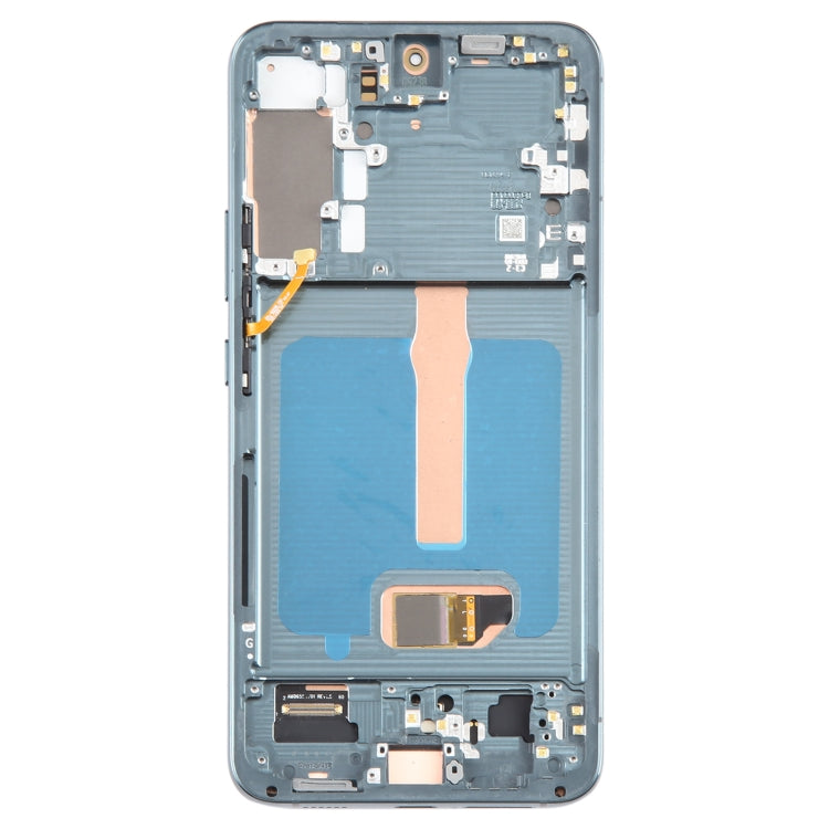 For Samsung Galaxy S22+ 5G SM-S906B 6.55 inch OLED  LCD Screen Digitizer Full Assembly with Frame (Green)