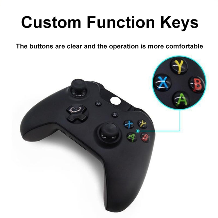 For Xboxone Wireless Game Handle With 3.5mm Headphone Jack(Black)