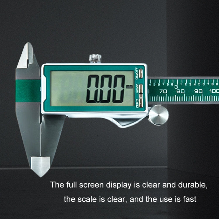 Stainless Steel Full Screen Digital Display Vernier Caliper(0-150mm)