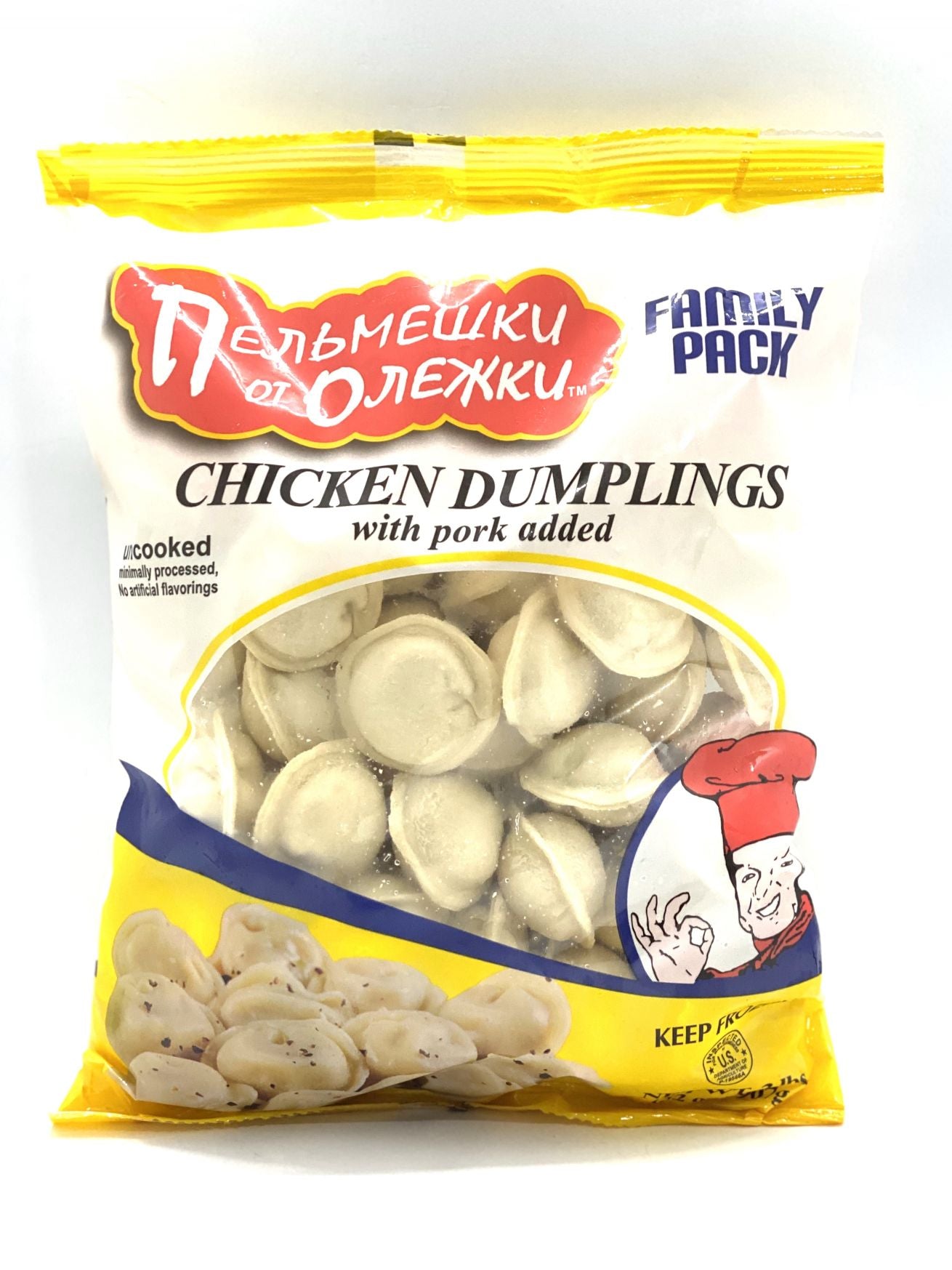 OT OLEZHKI CHICKEN DUMPLINGS WITH PORK ADDED 2lb