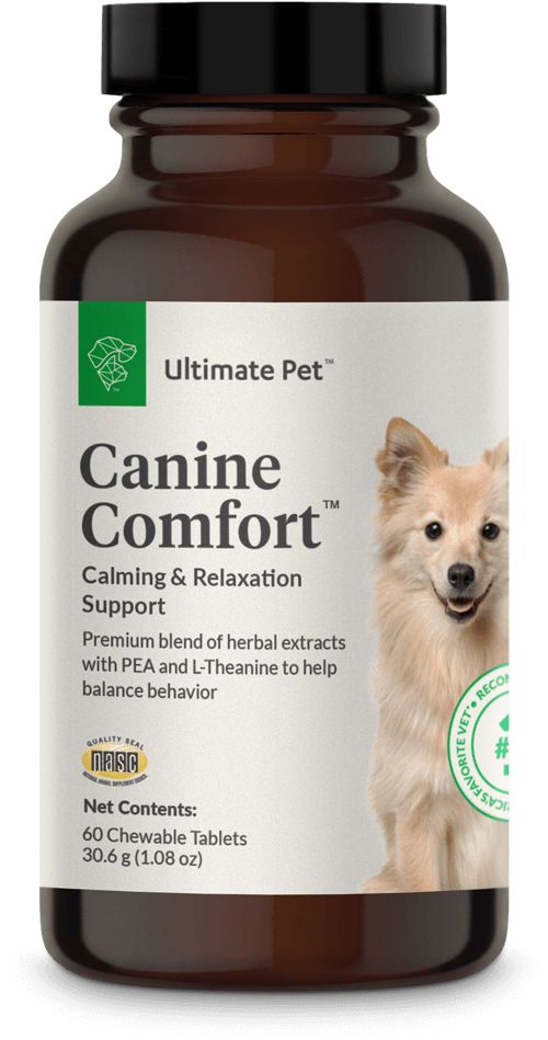 Ultimate Pet Nutrition Canine Comfort Dog Calming Support Supplement