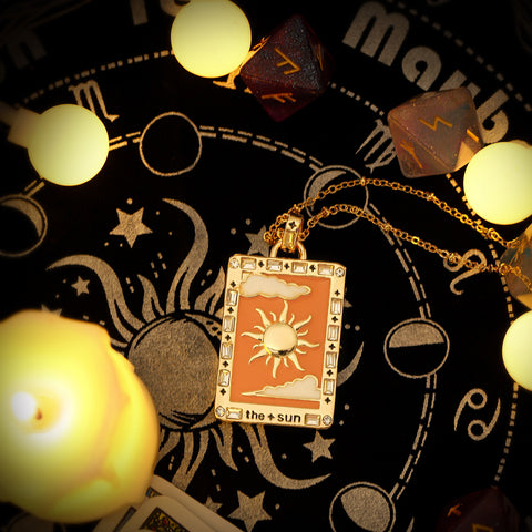 GALAXIE LA FALADE SORNE Collier de tarot