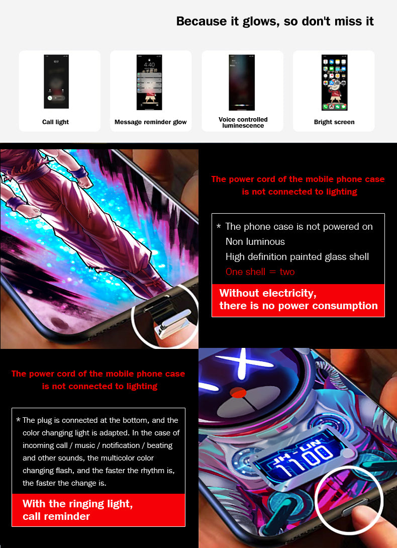 【DRAGON BALL】Flash Phone Case