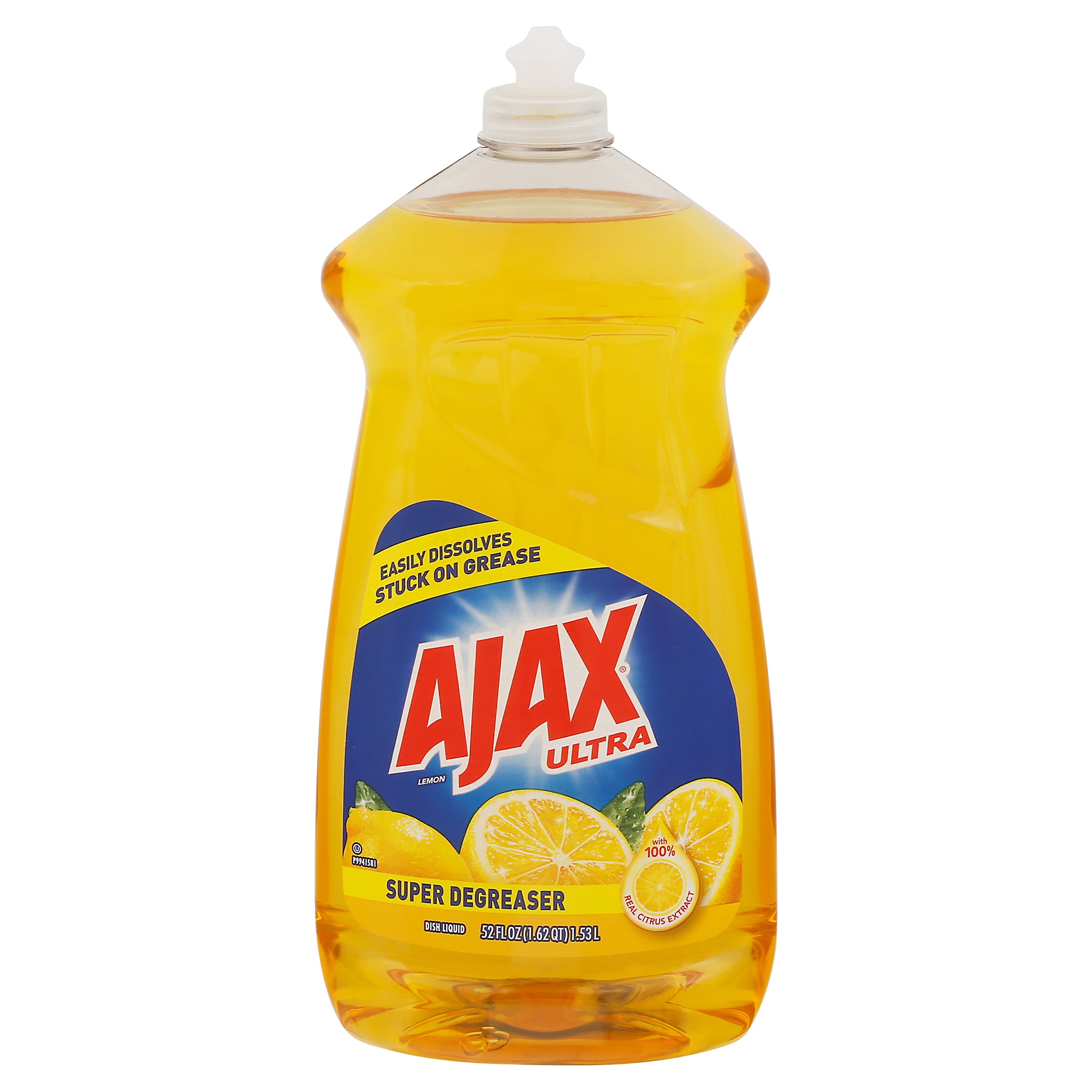 Ajax Dish Lemon Detergent - 52 OZ 6 Pack