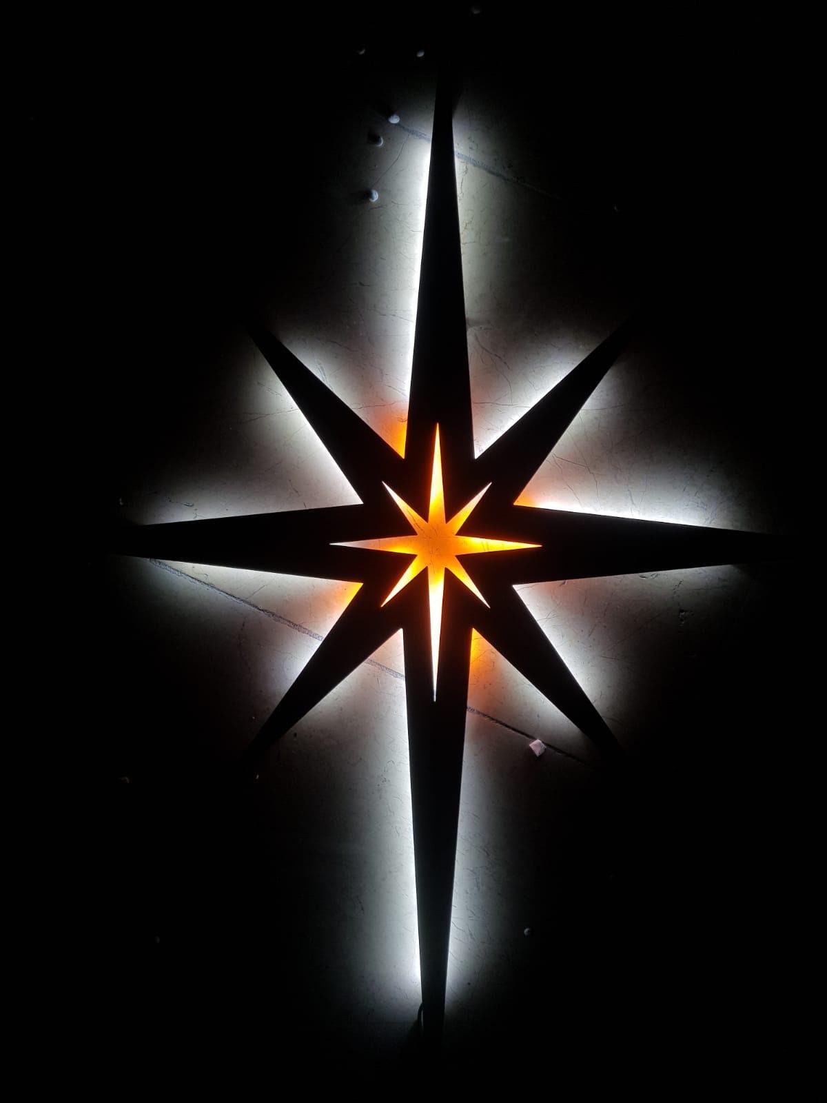 North Star Metal Wall Decor