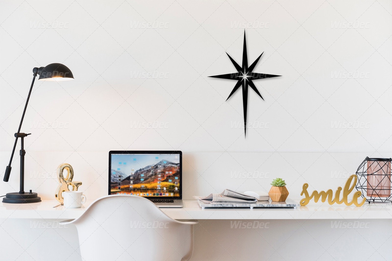 North Star Metal Wall Decor